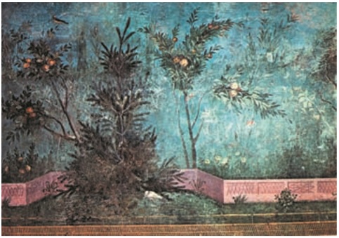 طراحی منظره روم باستان _ آموزشگاه نقاشی در هفت حوض